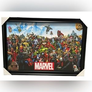 Marvel wall portrait